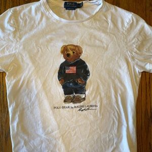 Authentic polo bear t shirt